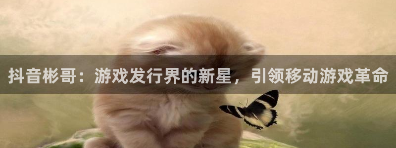 新宝gg__创造奇迹登录：抖音彬哥：游戏发行界的新星，引领移动游戏革命